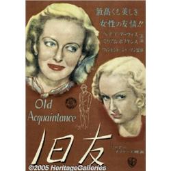 Old Acquaintance (Warner Brothers, R-1947) Japane