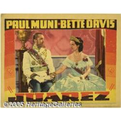 Juarez (Warner Brothers, 1939) Lobby Card (11" X 