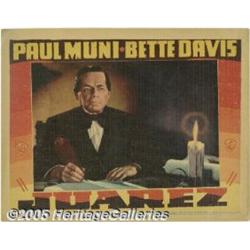 Juarez (Warner Brothers, 1939) Lobby Card (11" X 