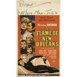 The Flame of New Orleans (Universal, 1941) Midget