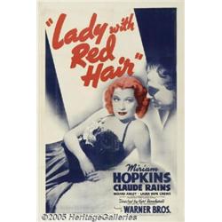 Lady with Red Hair (Warner Brothers, 1940) One Sh