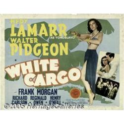 White Cargo (MGM, 1942) Half Sheet (22" X 28"). H