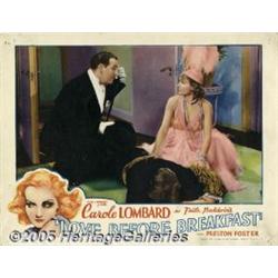 Love Before Breakfast (Universal, 1936) Lobby Car