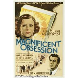 Magnificent Obsession (Universal, 1935) One Sheet