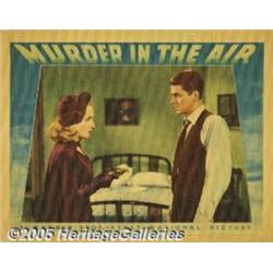 Murder in the Air (Warner Brothers, 1940) Lobby C