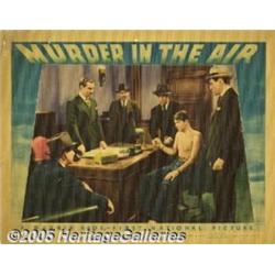 Murder in the Air (Warner Brothers, 1940) Lobby C