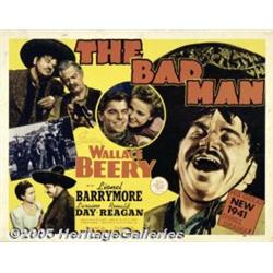 The Bad Man (MGM, 1941) Half Sheet (22" X 28"). W