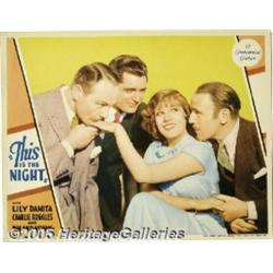 This Is The Night (Paramount, 1932). Lobby Cards 