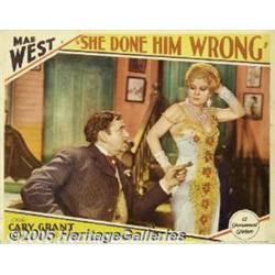 She Done Him Wrong (Paramount, 1933) Lobby Card (