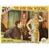 Image 1 : She Done Him Wrong (Paramount, 1933) Lobby Card (