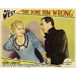 She Done Him Wrong (Paramount, 1933) Lobby Card (
