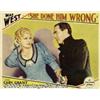 Image 1 : She Done Him Wrong (Paramount, 1933) Lobby Card (