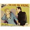 Image 2 : She Done Him Wrong (Paramount, 1933) Lobby Card (