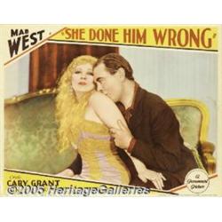 She Done Him Wrong (Paramount, 1933) Lobby Card (