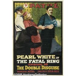 Fatal Ring (Pathe', 1917) One Sheet (27" X 41"). 
