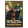 Image 2 : Fatal Ring (Pathe', 1917) One Sheet (27" X 41"). 