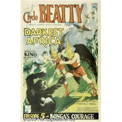 Darkest Africa (Republic, 1936) One Sheet (27" X 