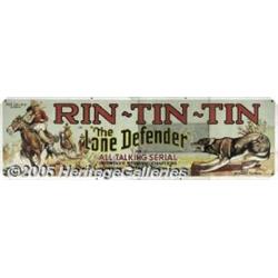 The Lone Defender (Mascot, 1930) Banner (35.5" x 
