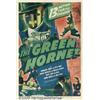 Image 1 : The Green Hornet (Universal, 1940) One Sheet (27"