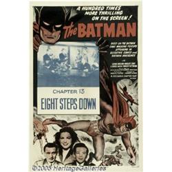 The Batman (Columbia, R-1954) One Sheet (27" X 41