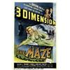 Image 1 : The Maze (Allied Artists, 1953). One Sheet (27" X