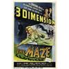 Image 2 : The Maze (Allied Artists, 1953). One Sheet (27" X