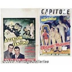 Abbott and Costello Belgian Group Lot (Universal,