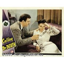 Lon Chaney Jr. Lot (Universal, 1940s). Lobby Card