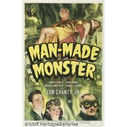 Man Made Monster (Universal, 1941). One Sheet (27