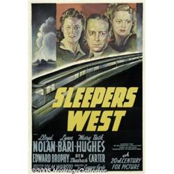 Sleepers West (Twentieth Century Fox, 1941) One S