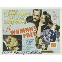 A Woman's Face (MGM, 1941) Half Sheet (22" X 28")
