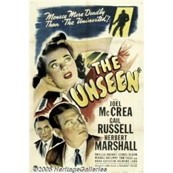 The Unseen (Paramount, 1944) One Sheet (27" X 41"