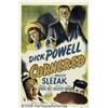 Image 1 : Cornered (RKO, 1945) One Sheet (27" X 41"). Dick 