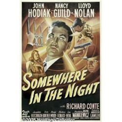 Somewhere in the Night (20th Century Fox, 1946) O