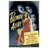 Image 1 : Blonde Alibi (Universal, 1946) One Sheet (27" X 4