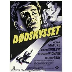 Kiss of Death (20th Century Fox, 1947) Danish. Ri