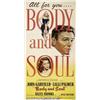 Image 1 : Body and Soul (Enterprise, 1947) Three Sheet (41"