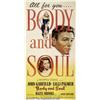 Image 2 : Body and Soul (Enterprise, 1947) Three Sheet (41"