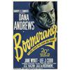 Image 1 : Boomerang (20th Century Fox, 1947) One Sheet (27"