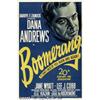 Image 2 : Boomerang (20th Century Fox, 1947) One Sheet (27"