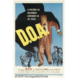 D.O.A. (United Artists, 1950) One Sheet (27" X 41