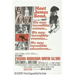 From Russia With Love (United Artists, 1963) One 
