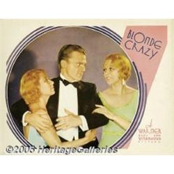 Blonde Crazy (Warner Brothers, 1931) Lobby Card (