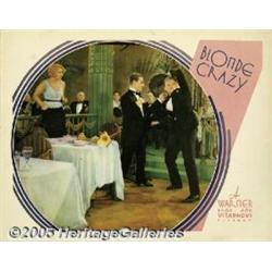Blonde Crazy (Warner Brothers, 1931). Lobby Cards