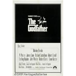 Godfather (Paramount, 1972) One Sheet (27" X 41")