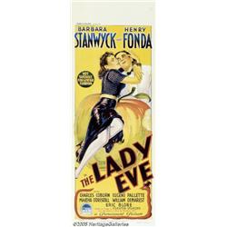 The Lady Eve (Paramount, 1941) Australian Daybill