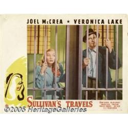 Sullivan's Travels (Paramount, 1941) Lobby Card (