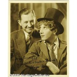 Harpo Marx Autographed Picture (Circa 1929) Still
