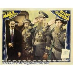 A Night at the Opera (MGM, 1935) Lobby Card (11" 