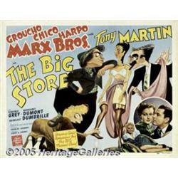 The Big Store (MGM, 1941) Half Sheet (22" X 28").
